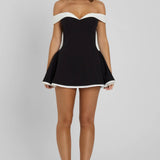 Violetta – Vestido mini babydoll com corpete